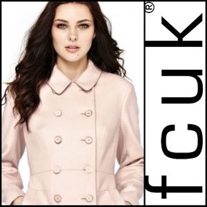 | French Connection | short trench with storm flap